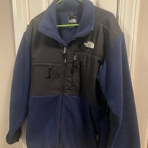 Mens navy blue North Face Jacket